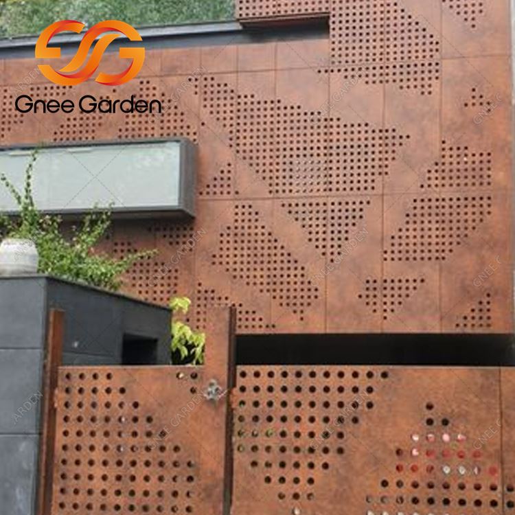 Façade de revêtement en aluminium