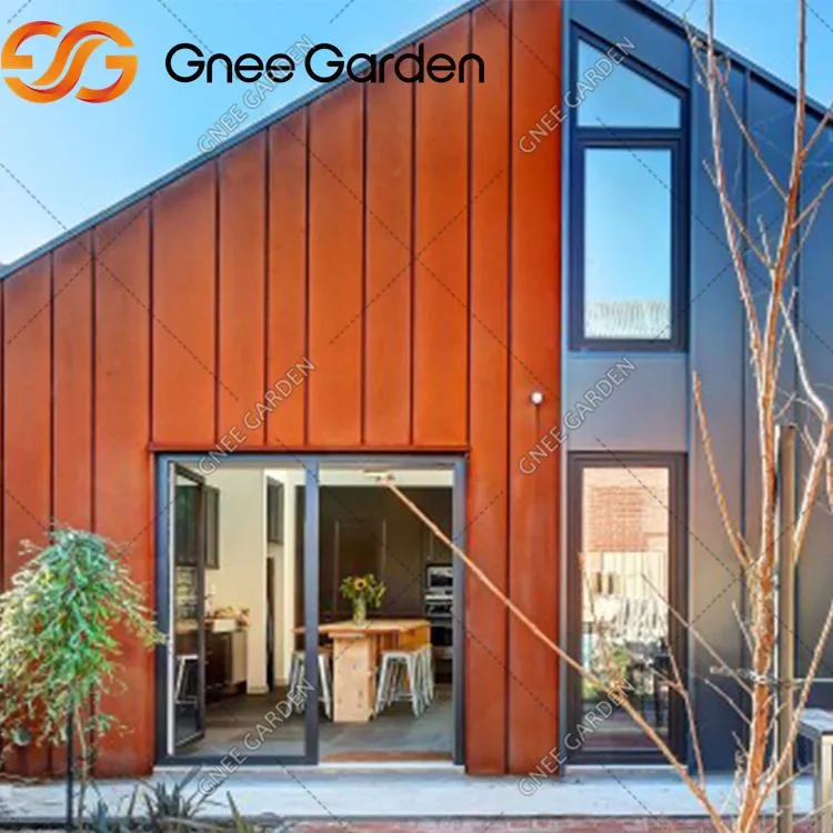 Murs de rideaux décoratifs en acier Corten