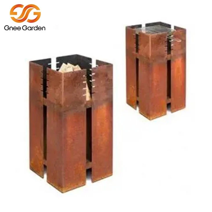corten steel bbq