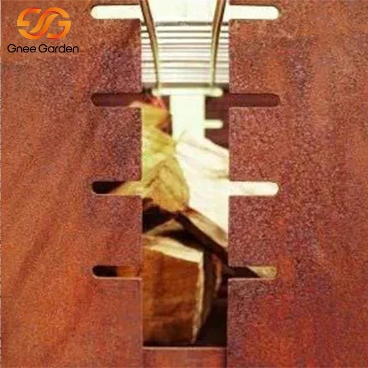 Corten Steel bbq pit(1)