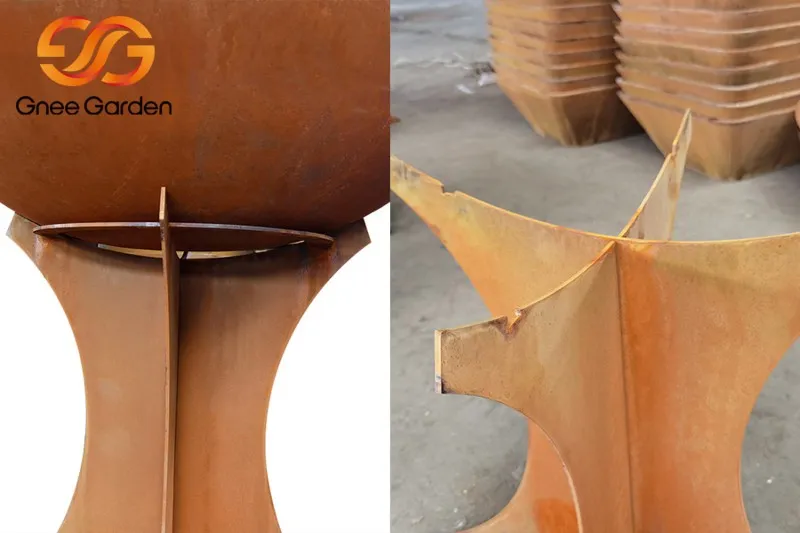 Corten Steel Fire Pits and BBQ Smokers Corten Steel Fire Pits and BBQ Smokers