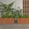 Jardinières en Corten