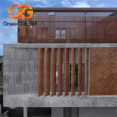 Panneau mural de façade en métal