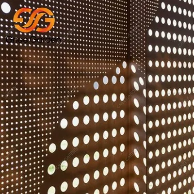 Bâtiment de revêtement de mur extérieur moderne